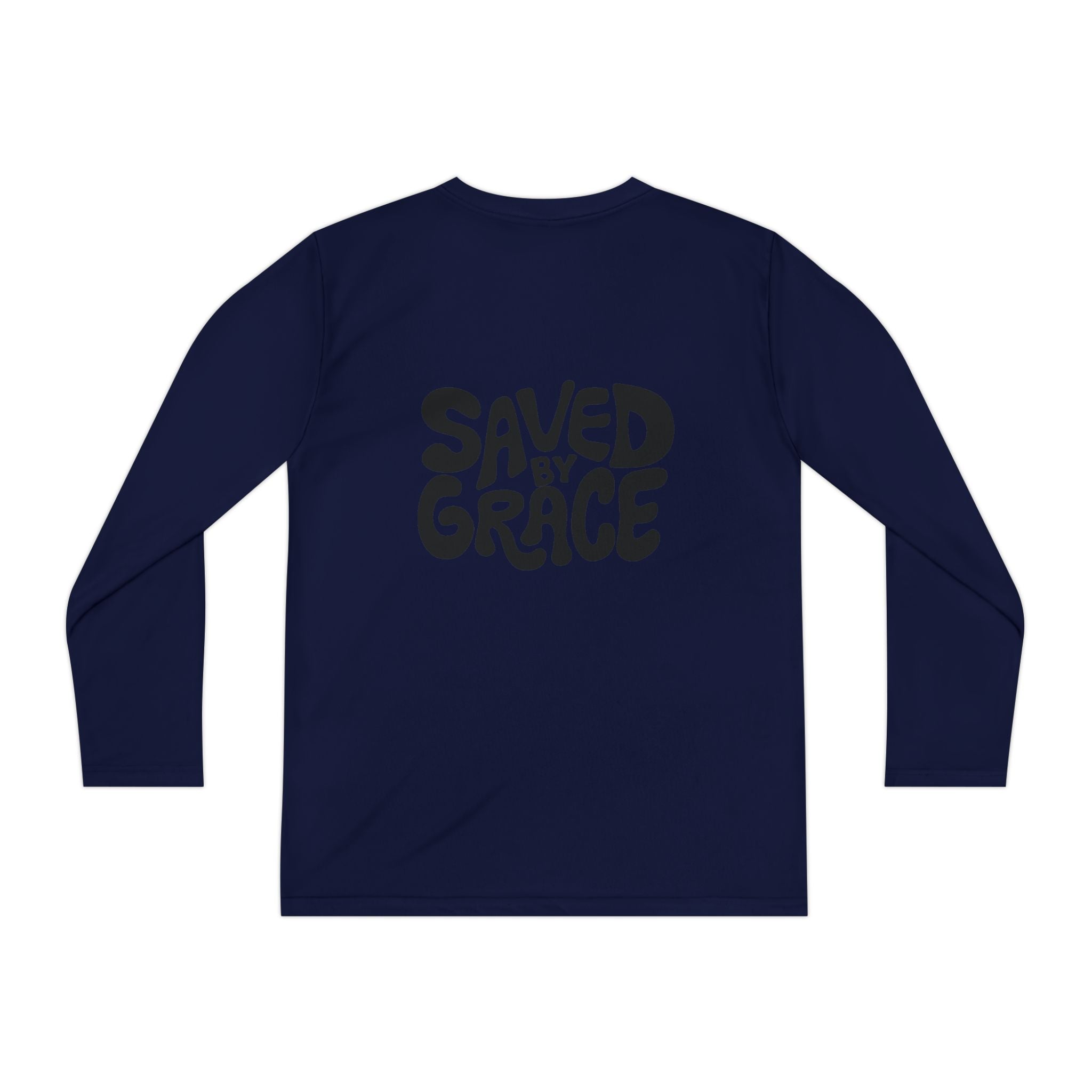 Heavenly Citizen: Youth Long Sleeve Tee — "Jesus Saves" Christian Shirt