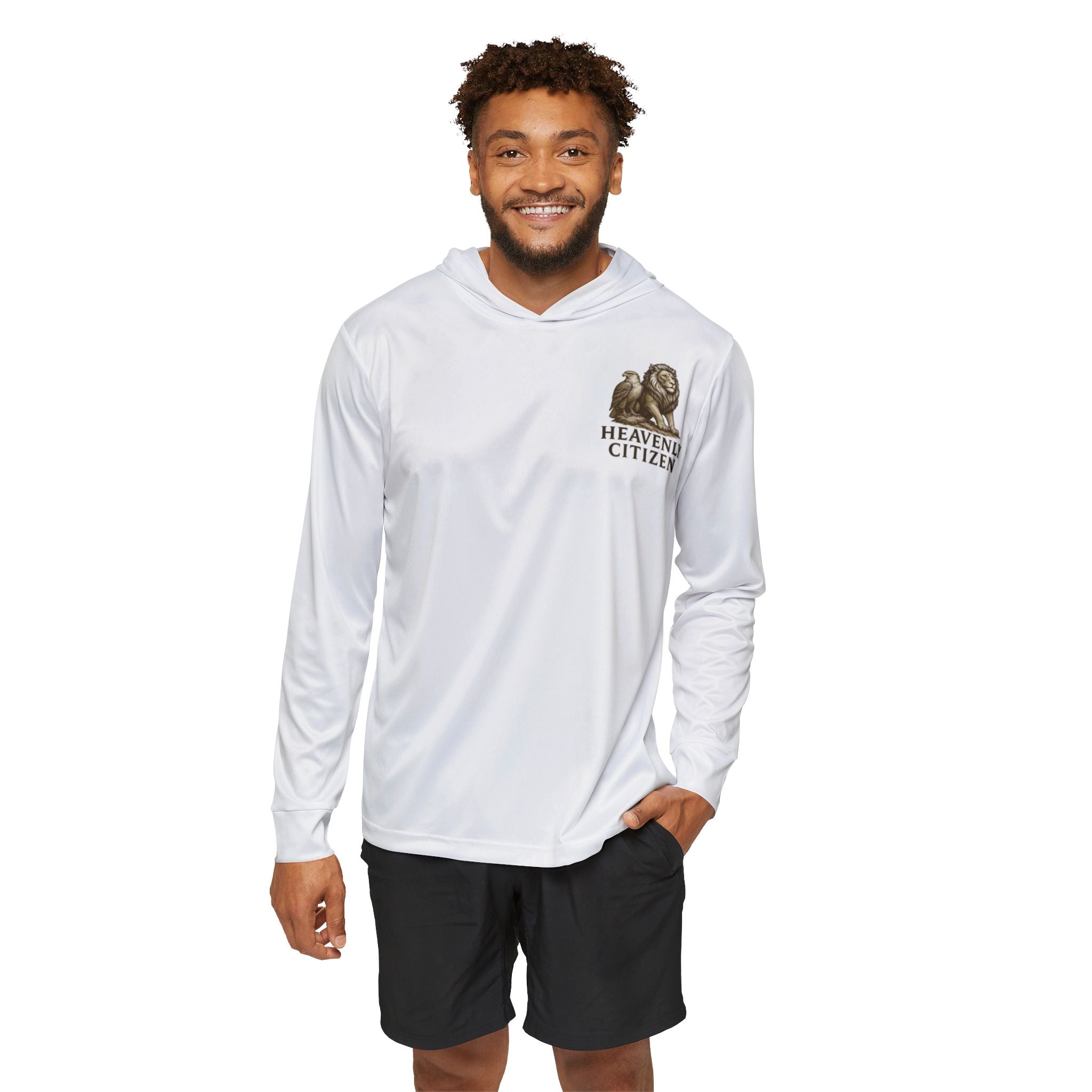 Heavenly Citizen: Men's Sports Warmup Hoodie