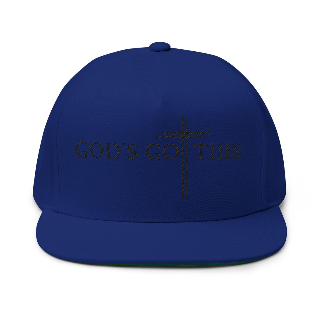 Flat Bill Cap (Embroidery)