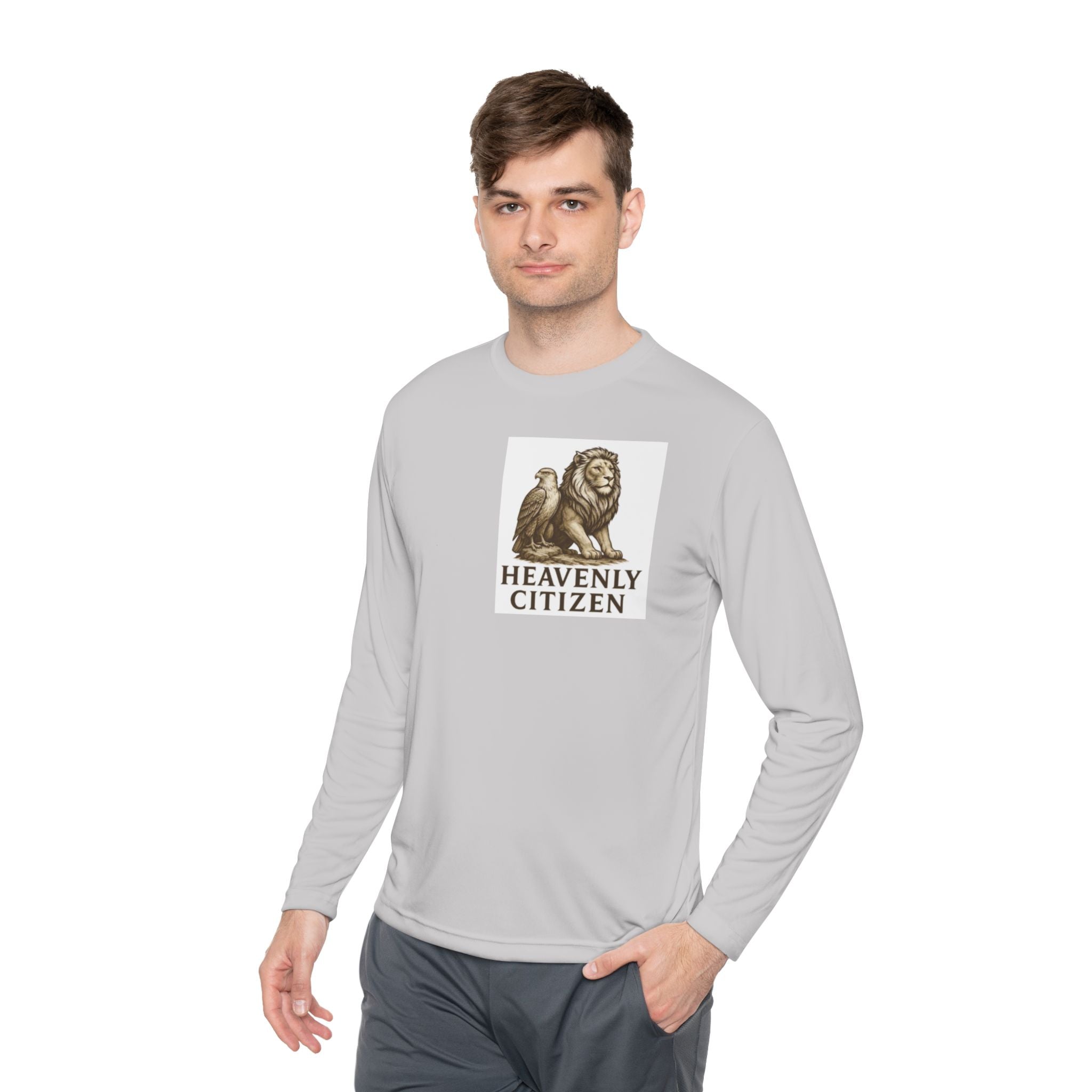 Heavenly Citizen: Unisex Lightweight Long Sleeve Tee