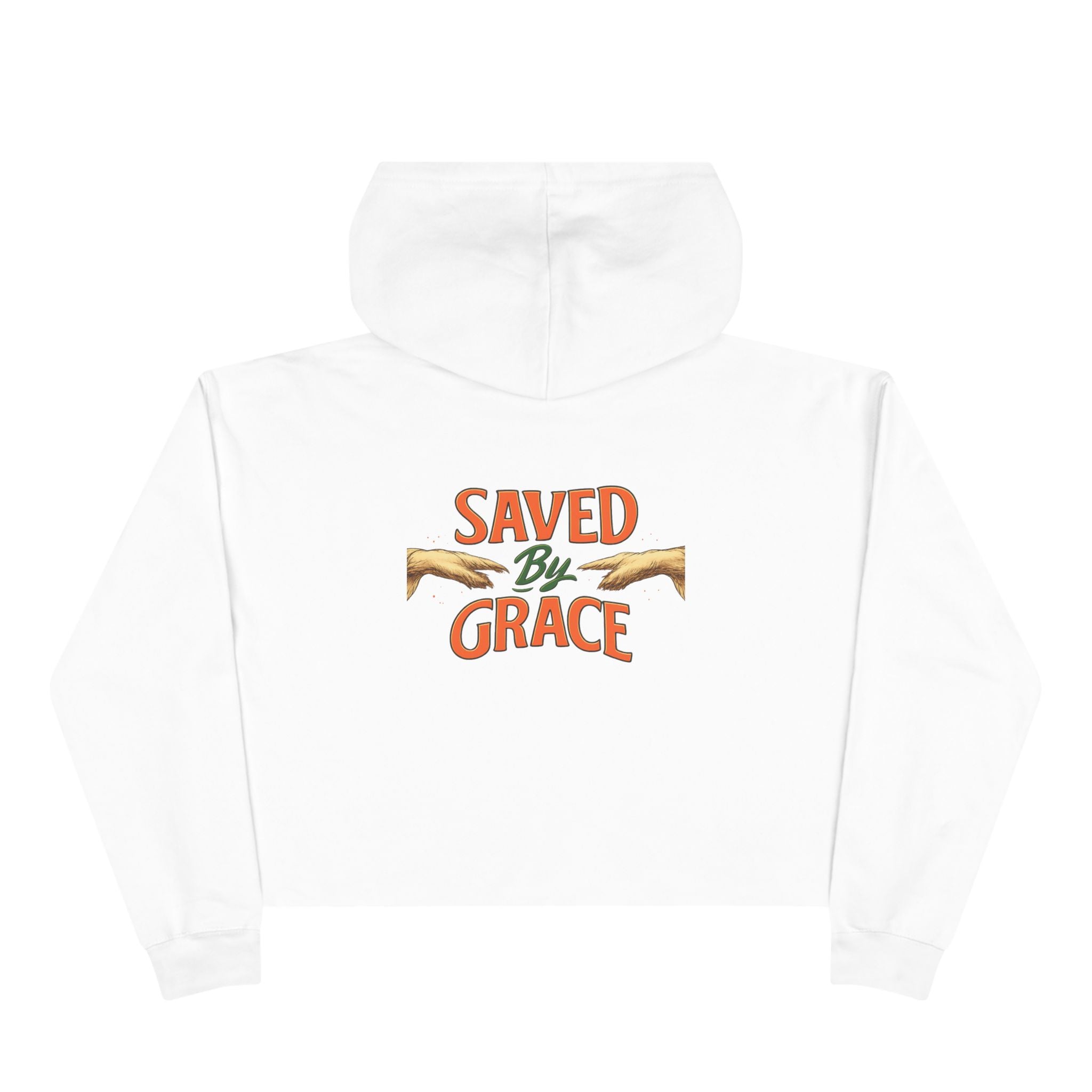 Heavenly Citizen Cropped Hooded: Christian Crop Hoodie
