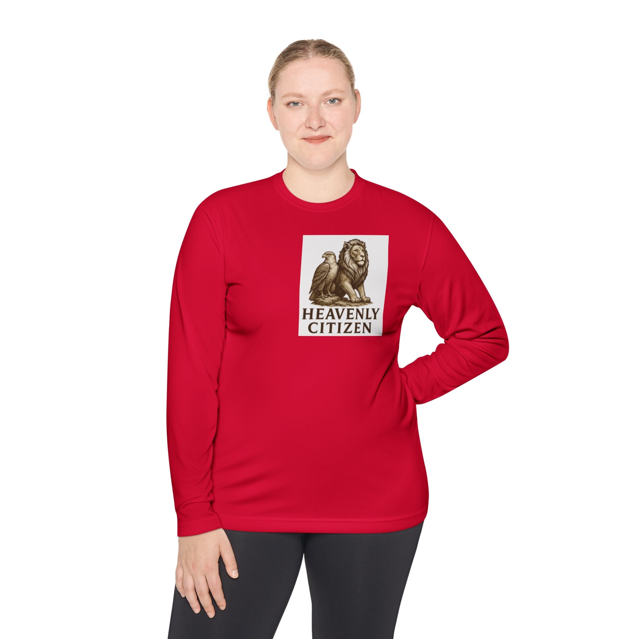 Heavenly Citizen: Unisex Lightweight Long Sleeve Tee