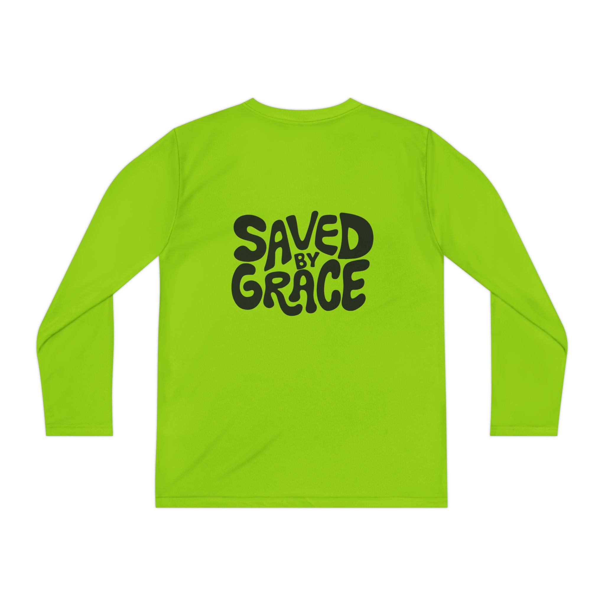 Heavenly Citizen: Youth Long Sleeve Tee — "Jesus Saves" Christian Shirt
