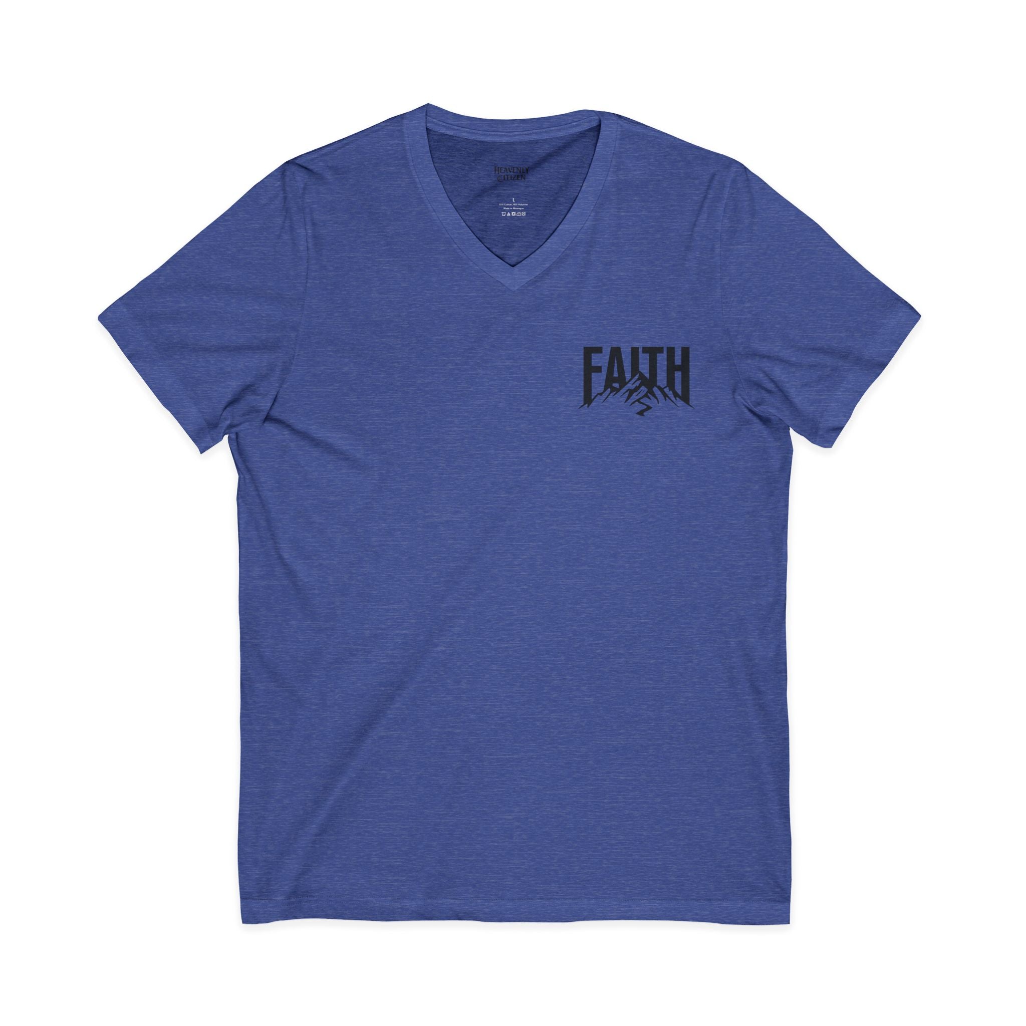 Heavenly Citizen Saved By Grace V-Neck Tee