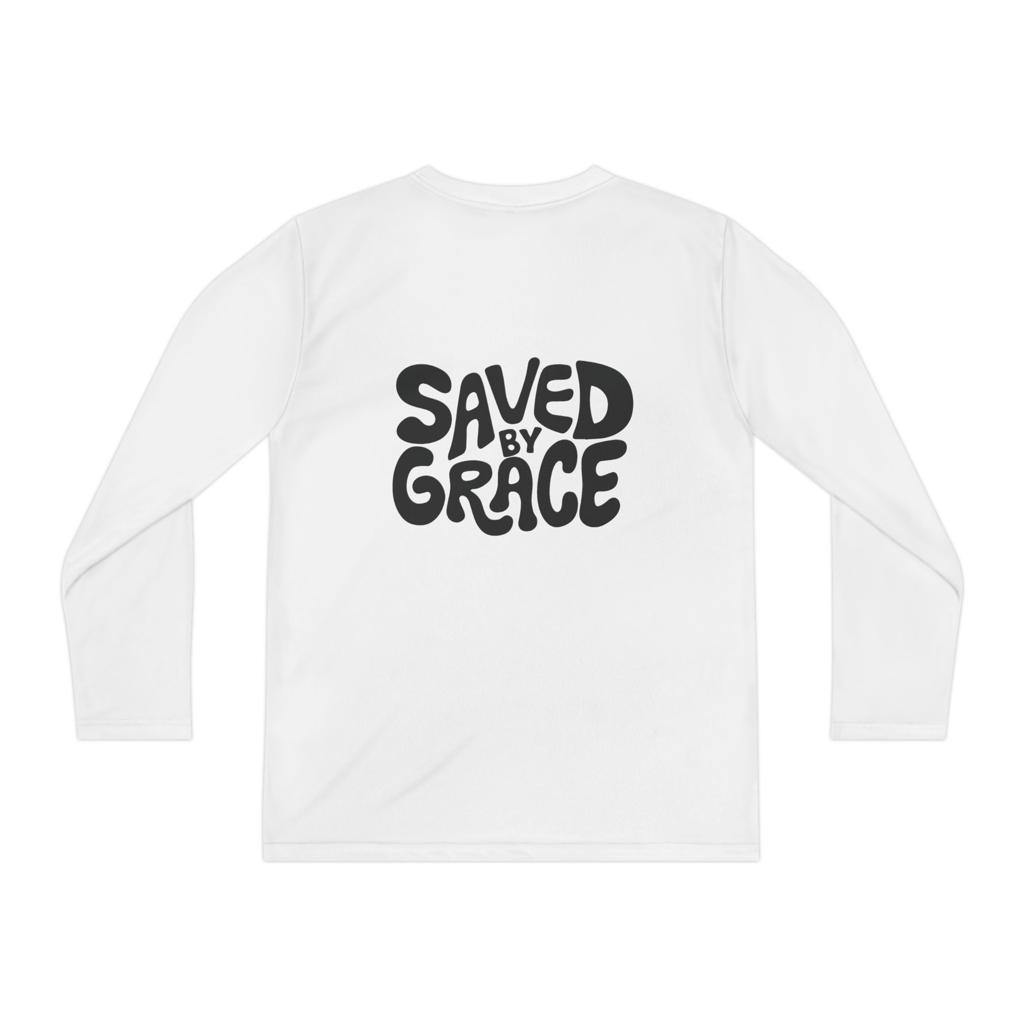 Heavenly Citizen: Youth Long Sleeve Tee — "Jesus Saves" Christian Shirt