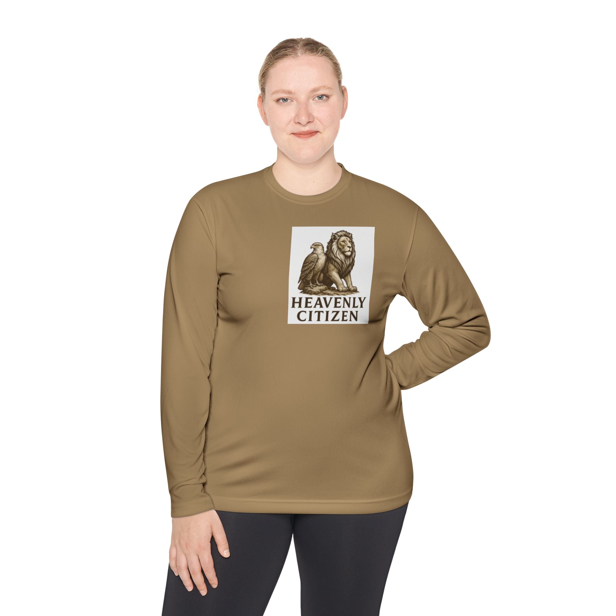 Heavenly Citizen: Unisex Lightweight Long Sleeve Tee