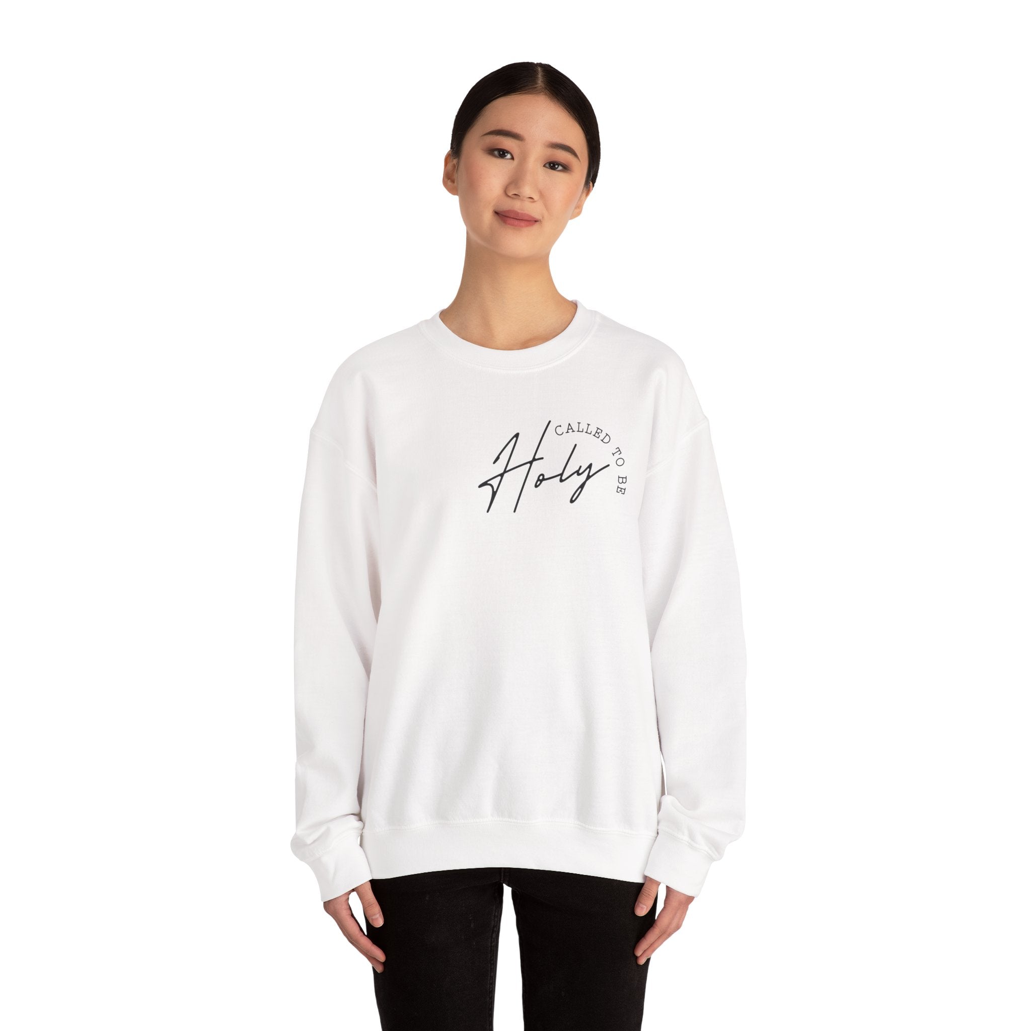Heavenly Citizen: Crewneck Sweatshirt — “My Savior’s Name is Jesus”