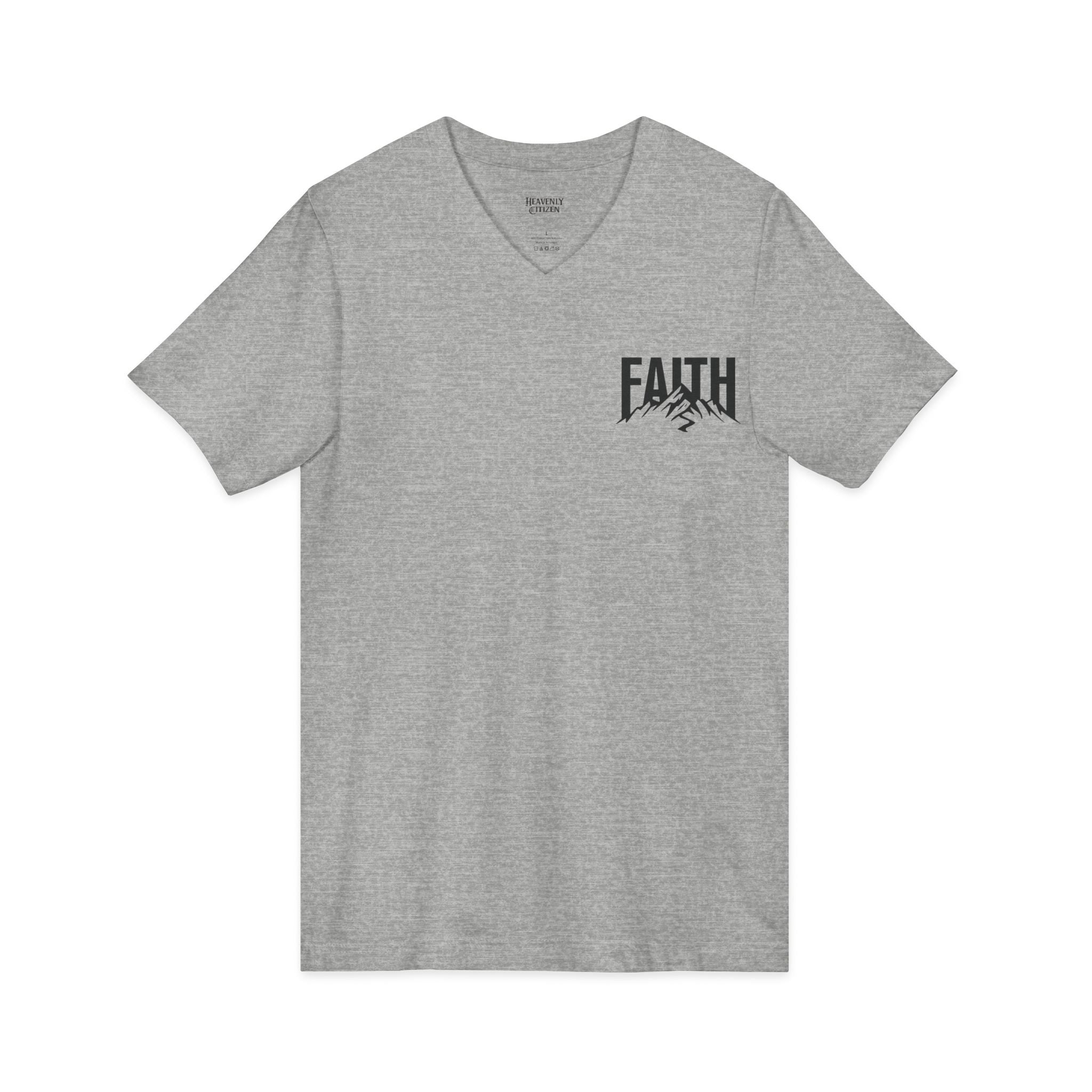 Heavenly Citizen Saved By Grace V-Neck Tee
