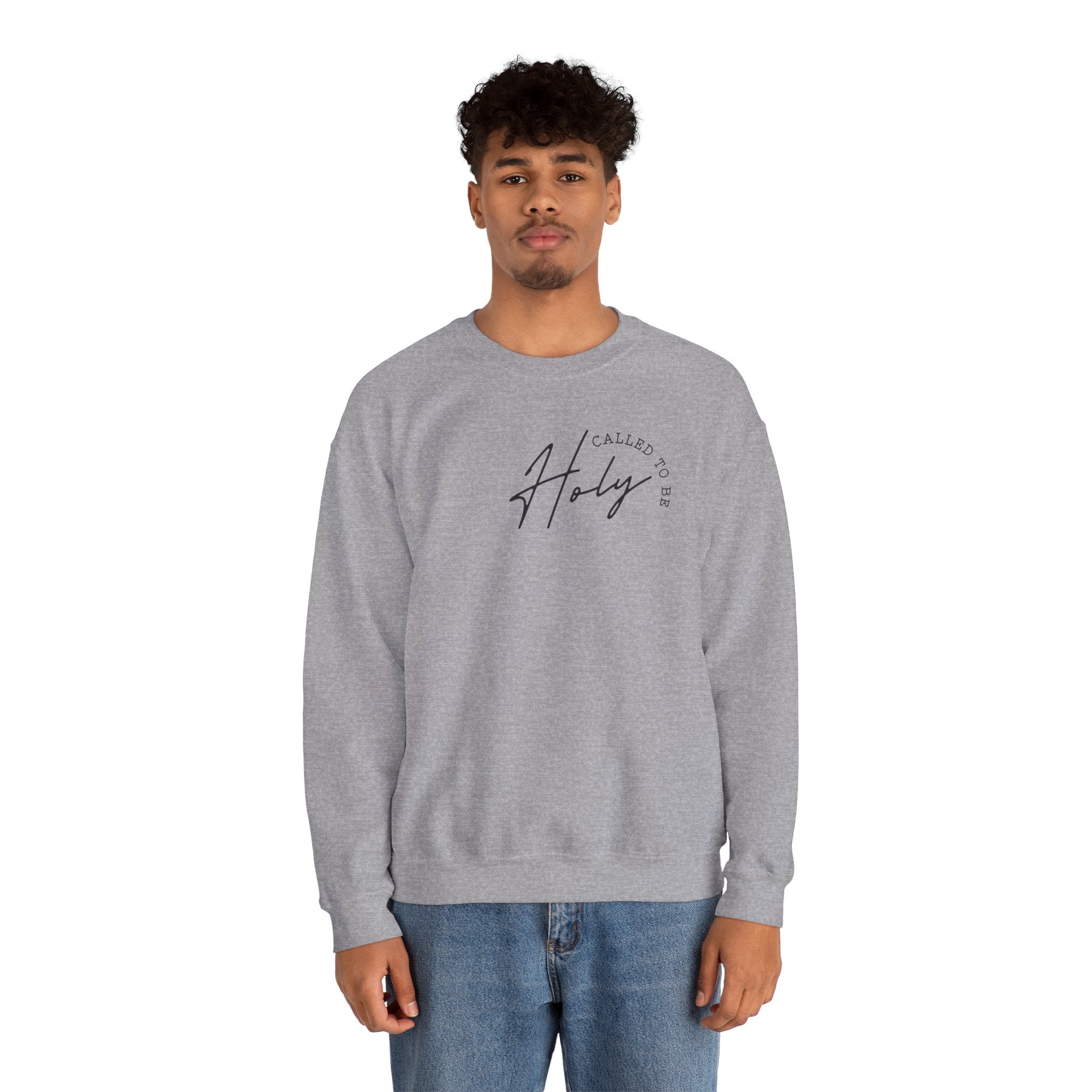 Heavenly Citizen: Crewneck Sweatshirt — “My Savior’s Name is Jesus”