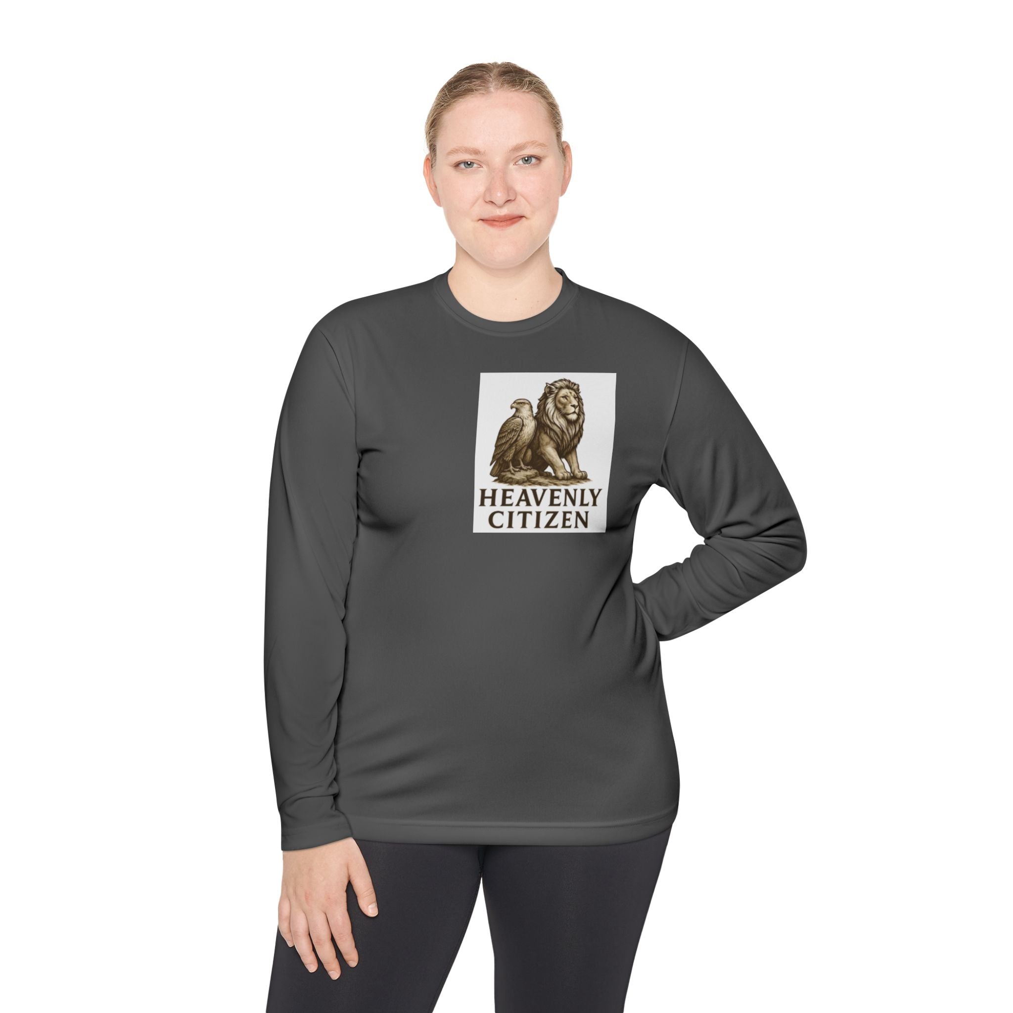 Heavenly Citizen: Unisex Lightweight Long Sleeve Tee