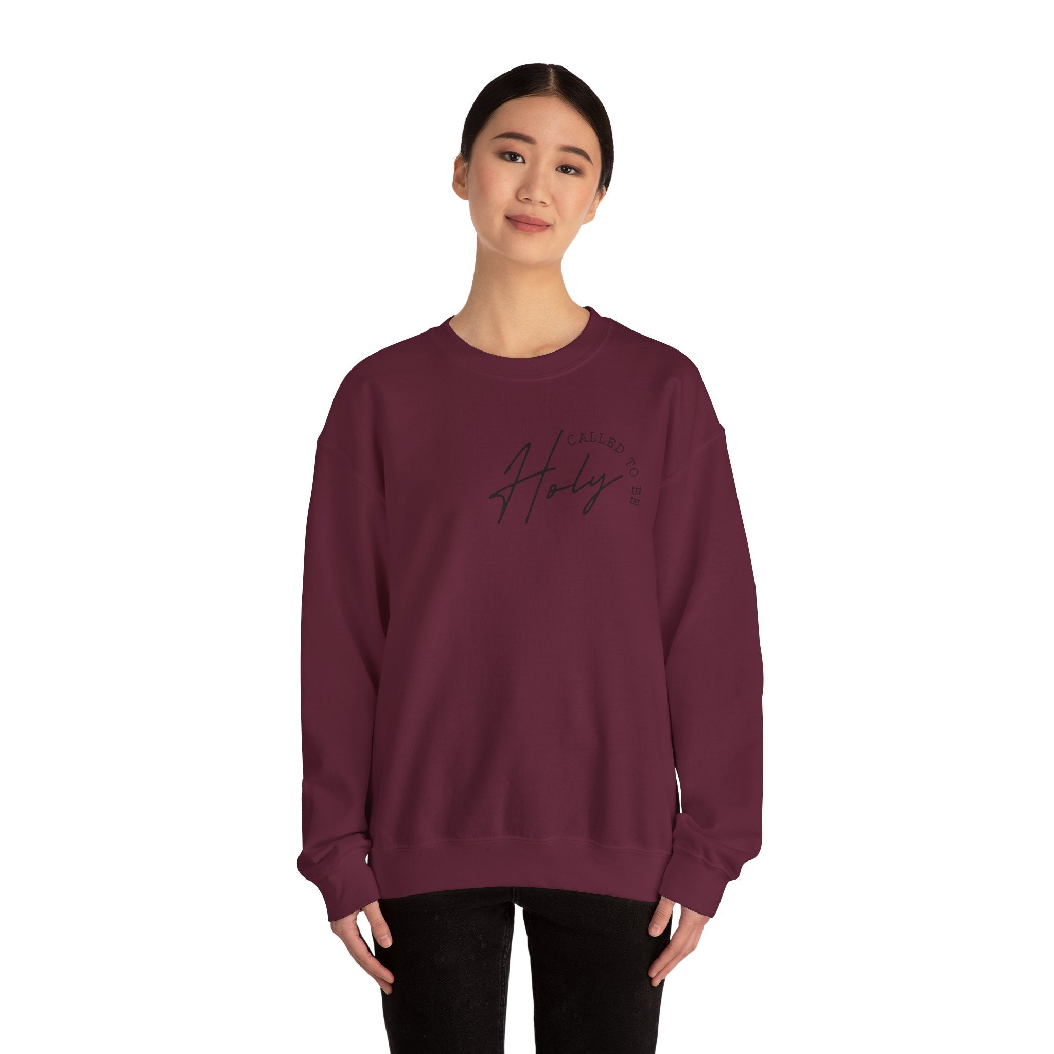 Heavenly Citizen: Crewneck Sweatshirt — “My Savior’s Name is Jesus”