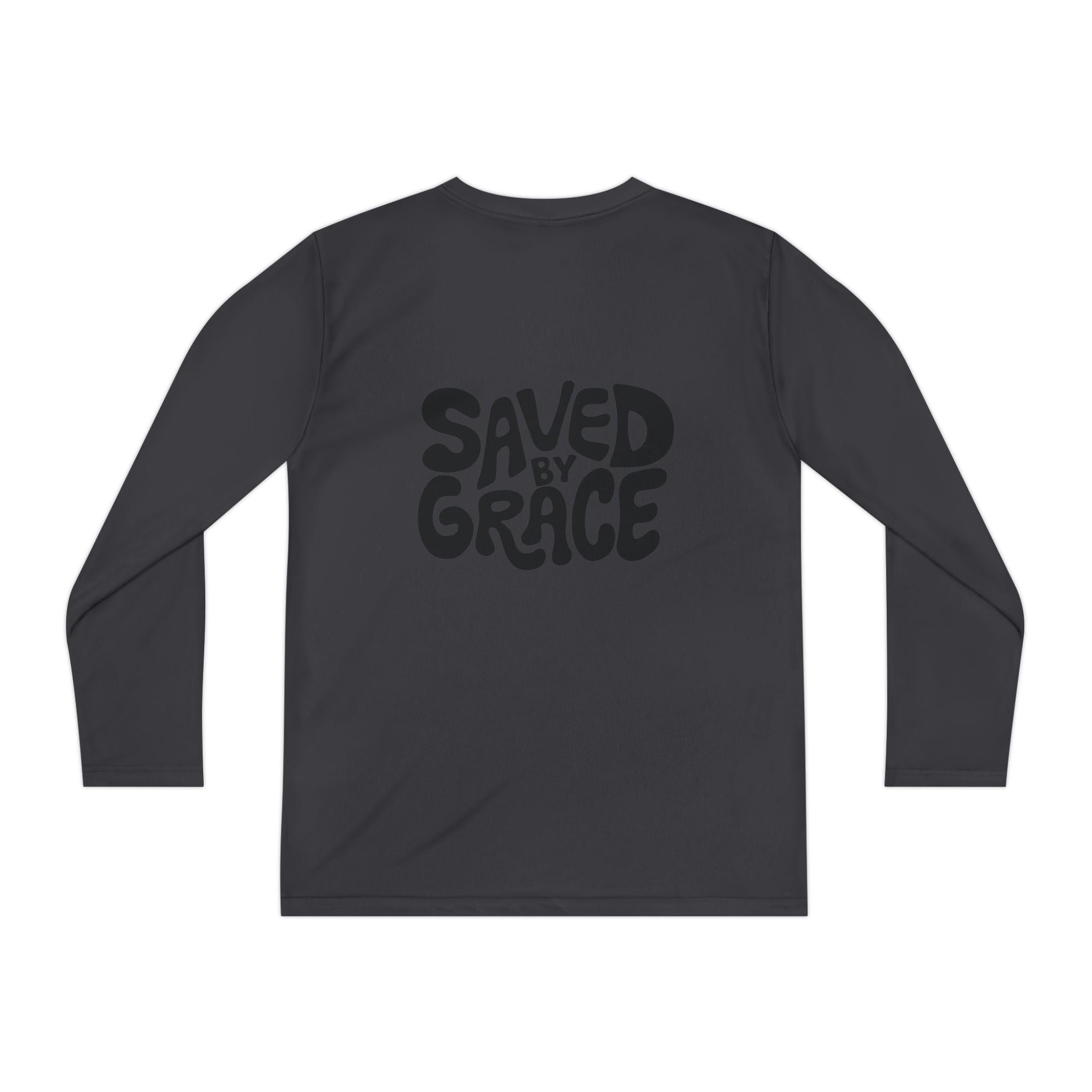 Heavenly Citizen: Youth Long Sleeve Tee — "Jesus Saves" Christian Shirt