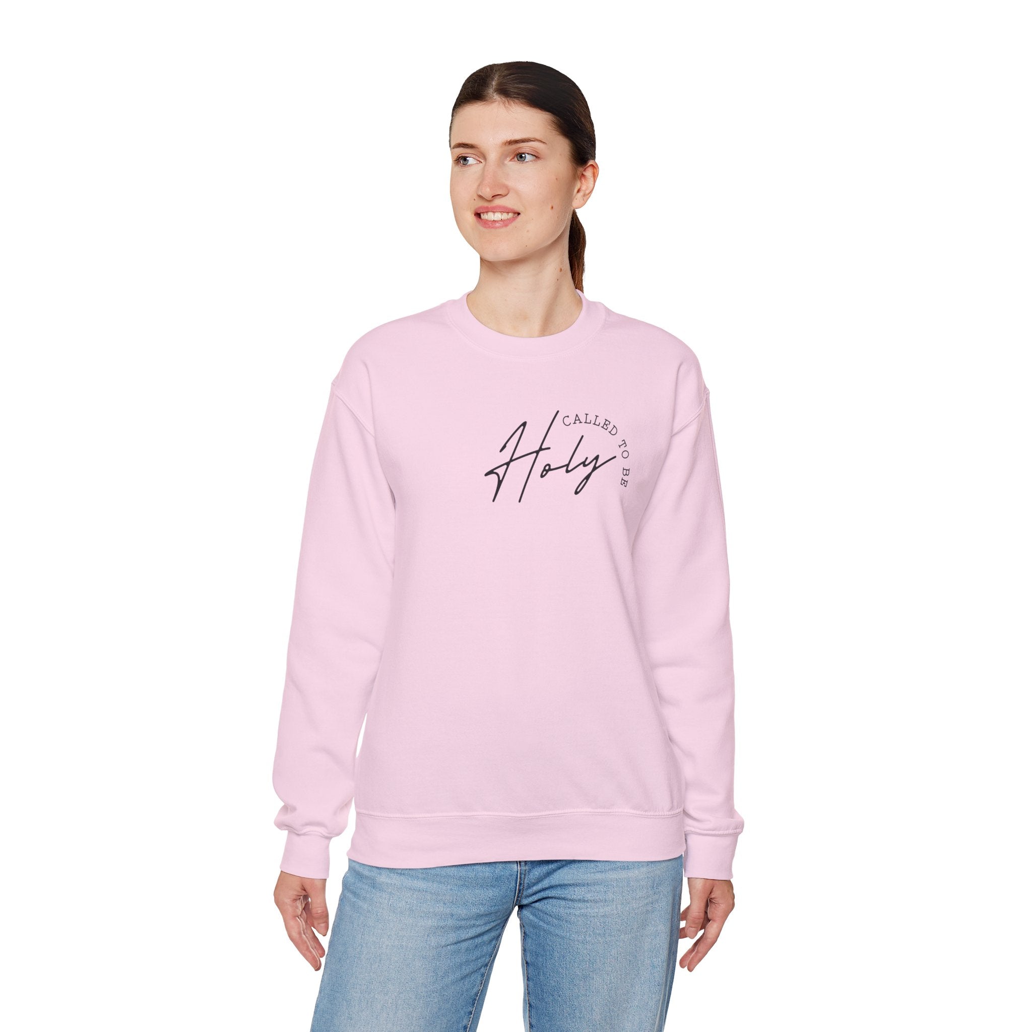 Heavenly Citizen: Crewneck Sweatshirt — “My Savior’s Name is Jesus”