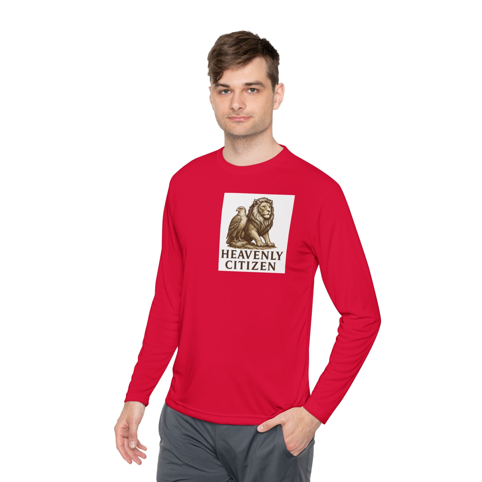 Heavenly Citizen: Unisex Lightweight Long Sleeve Tee