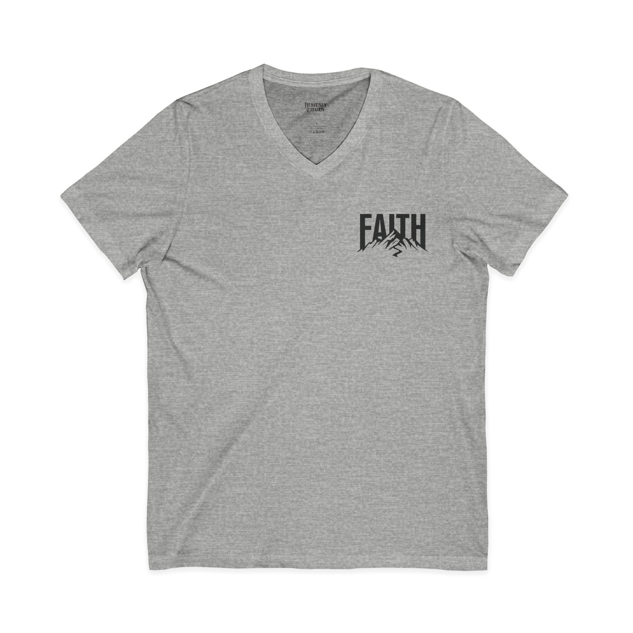 Heavenly Citizen Saved By Grace V-Neck Tee