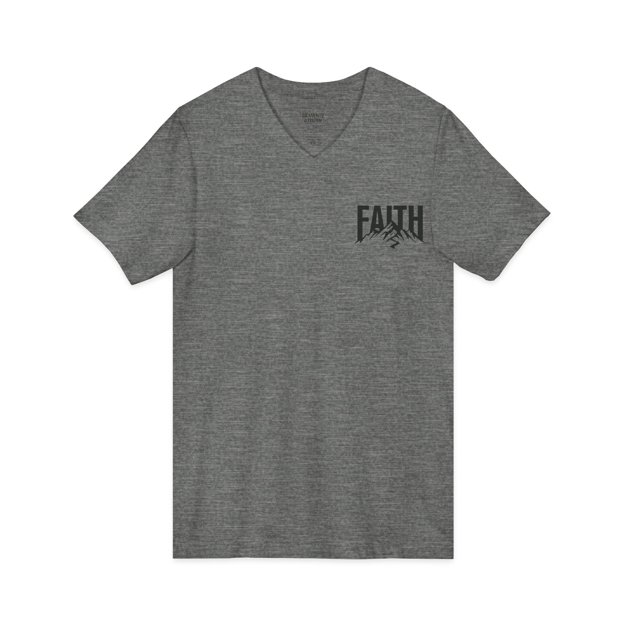 Heavenly Citizen Saved By Grace V-Neck Tee