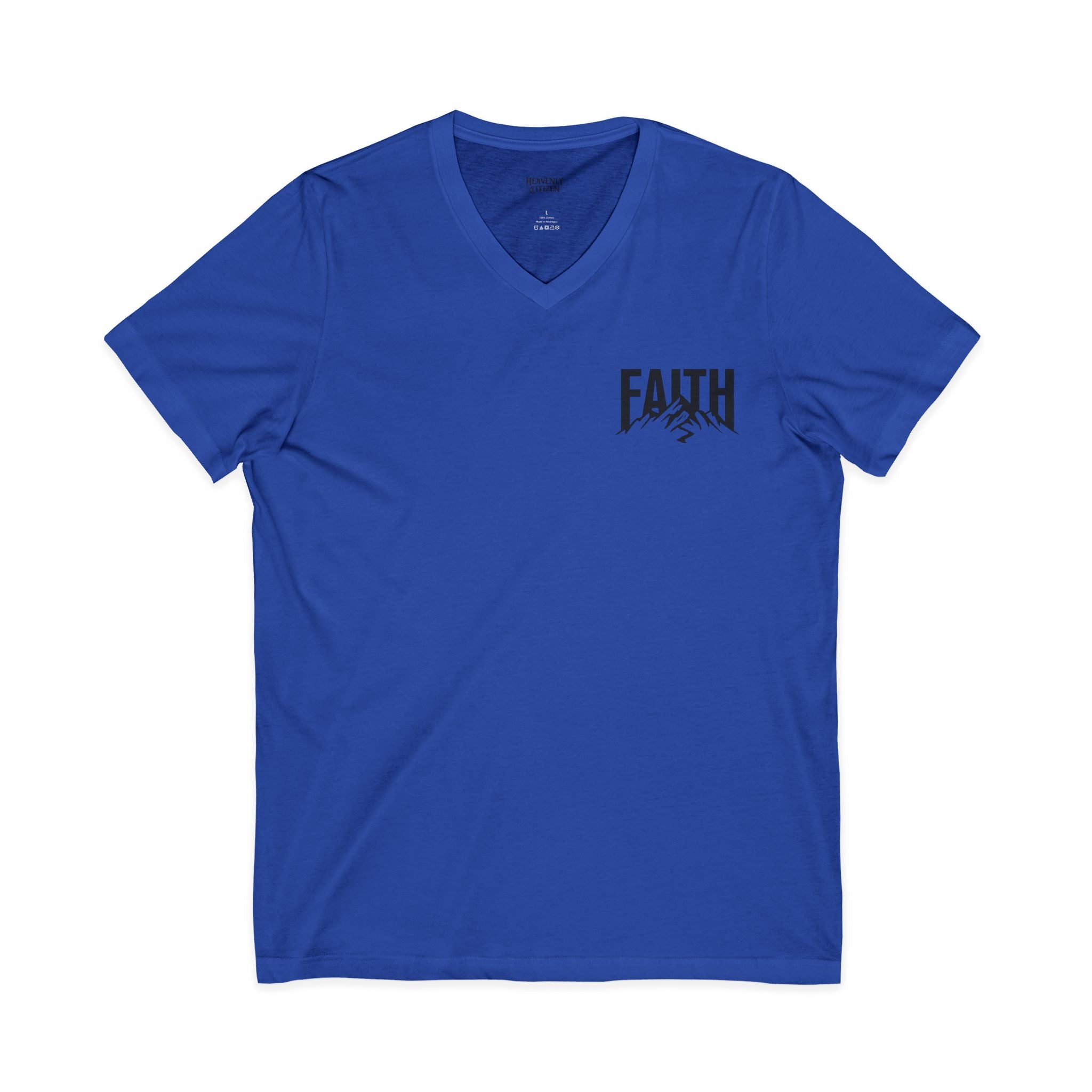 Heavenly Citizen Saved By Grace V-Neck Tee