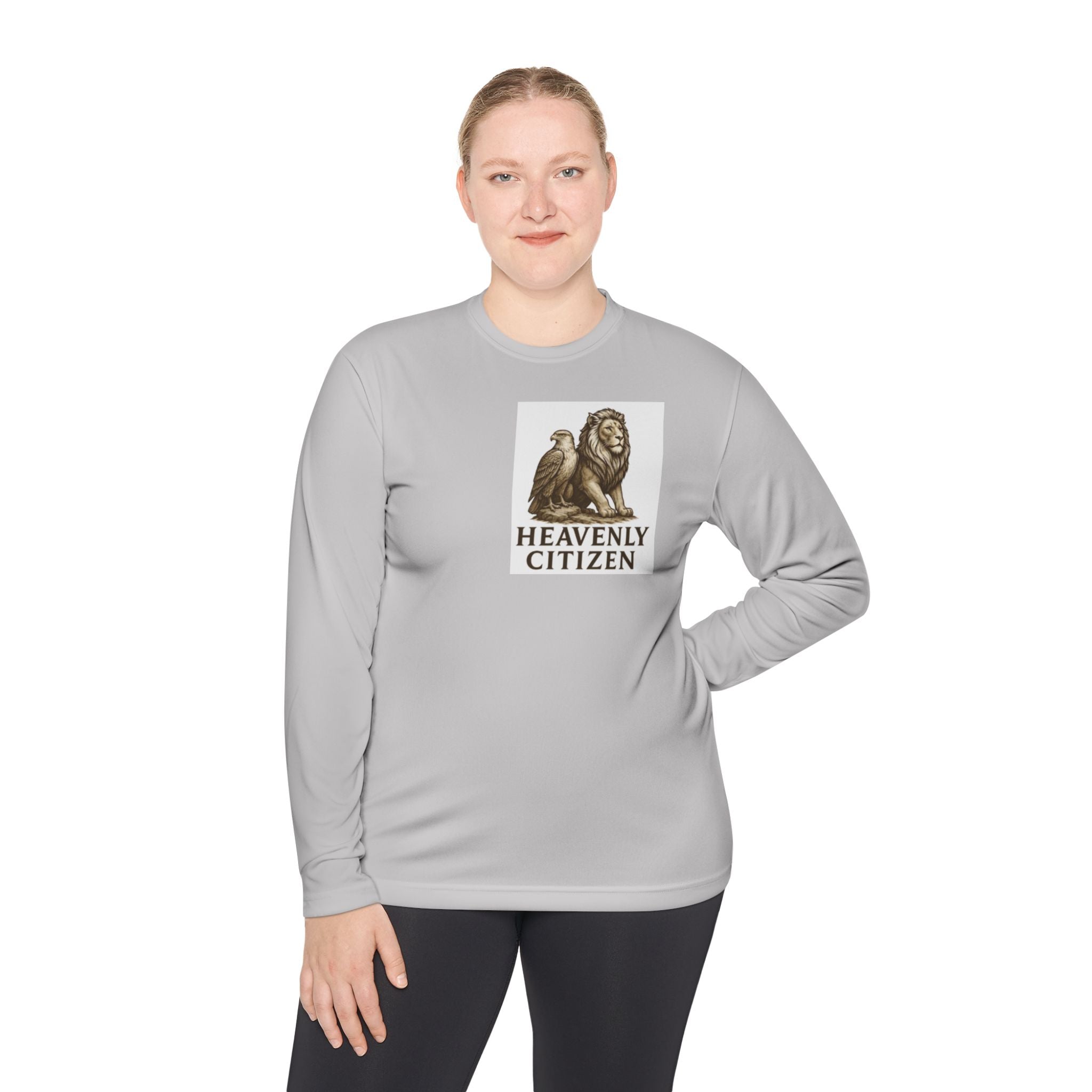 Heavenly Citizen: Unisex Lightweight Long Sleeve Tee