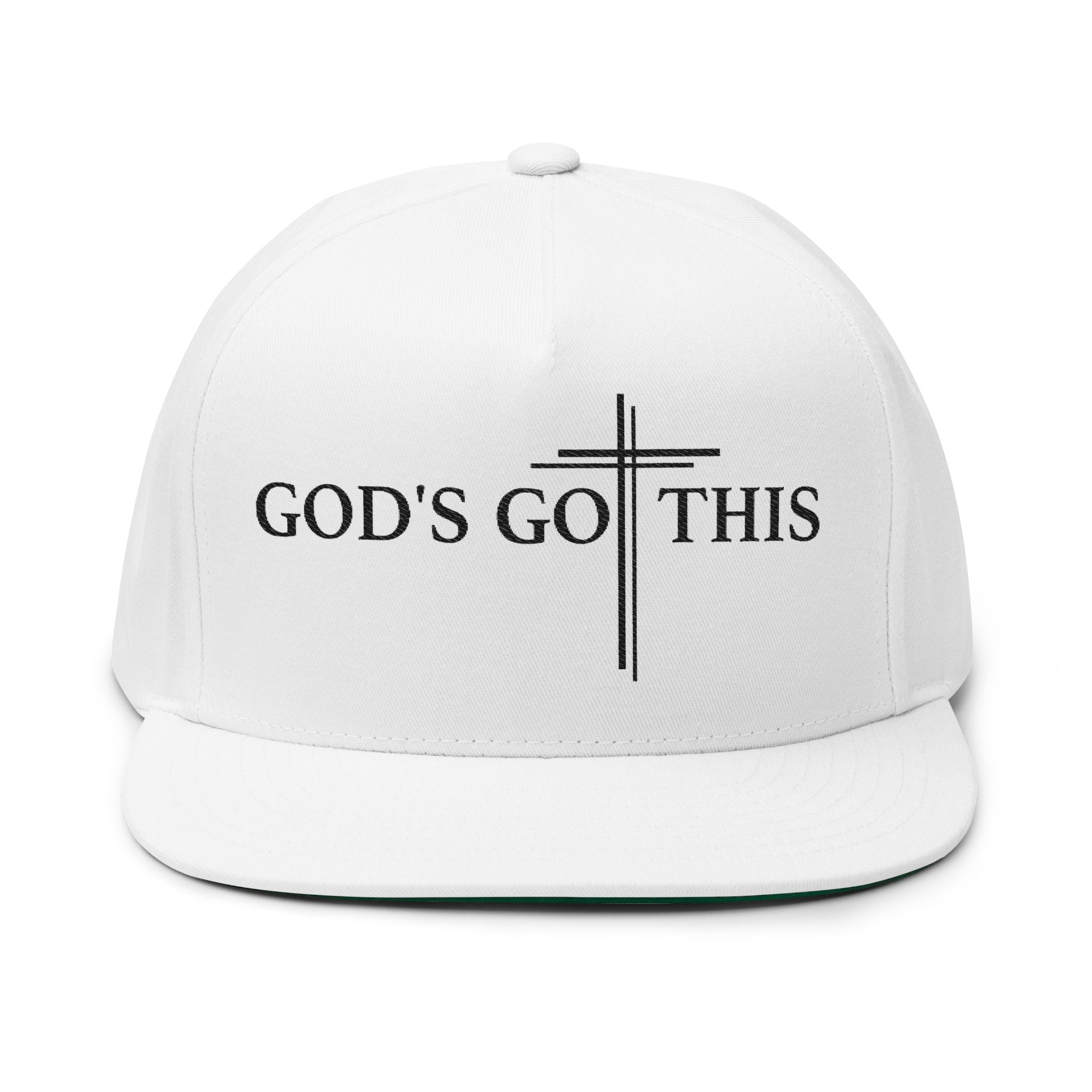 Flat Bill Cap (Embroidery)