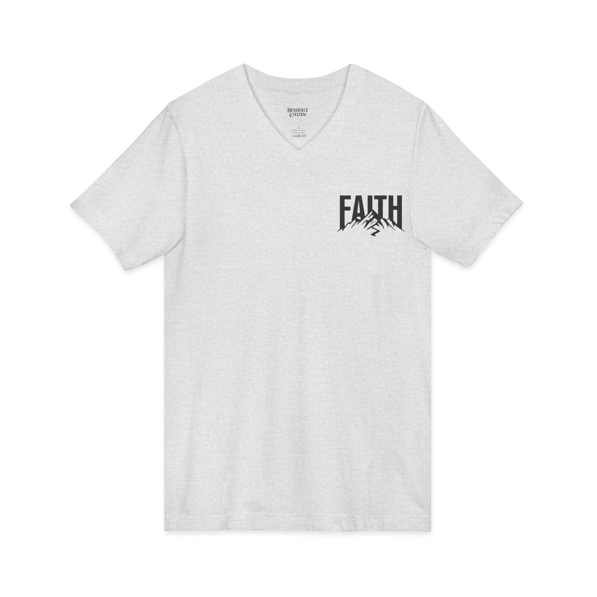 Heavenly Citizen Saved By Grace V-Neck Tee