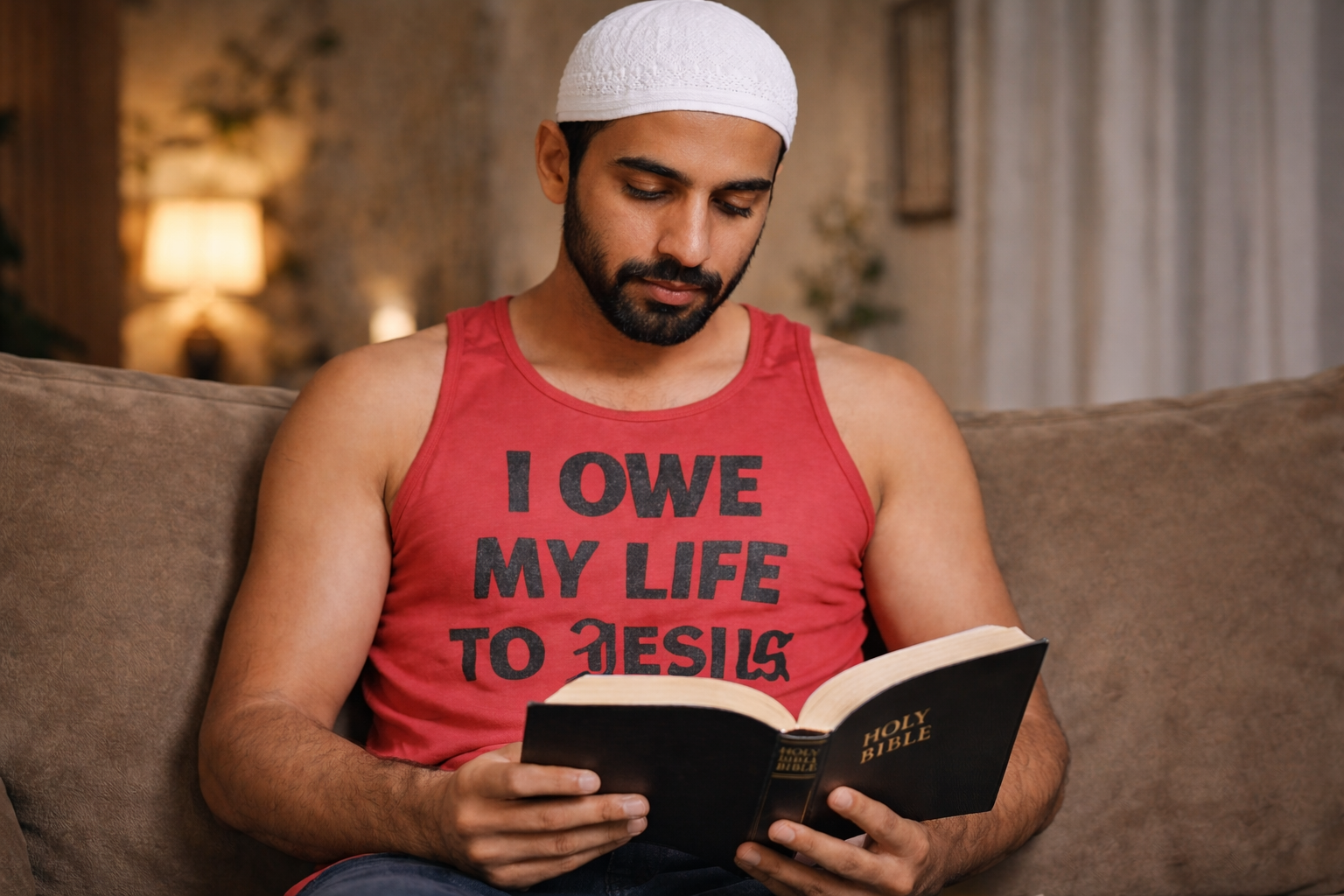 Heavenly Citizen: Men's Softstyle Tank Top